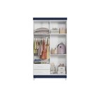Guarda Roupa Infantil 4 Portas 2 Gavetas Mágico Flex Color Br