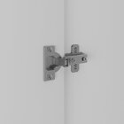 Guarda Roupa Infantil 4 Portas 2 Gavetas Mdf Sky Branco/olmo