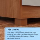 Guarda-roupa Infantil 4 Portas 3 Gavetas Alice Espreso Móveis