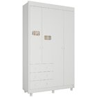Guarda Roupa Infantil 4 Portas 3 Gavetas Léo Peroba