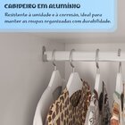 Guarda-roupa Infantil 4 Portas 3 Gavetas Sofia Espresso Móvei