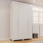 Guarda-roupa Infantil 4 Portas 3 Gavetas Sofia Espresso Móvei