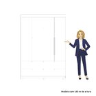 Guarda Roupa Infantil 4 Portas 4 Gavetas Circus