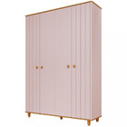 Guarda Roupa Infantil 4 Portas 4 Gavetas Lívia Permobili