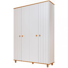 Guarda Roupa Infantil 4 Portas 4 Gavetas Lívia Permobili