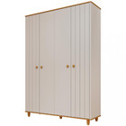 Guarda Roupa Infantil 4 Portas 4 Gavetas Lívia Permobili