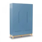 Guarda-roupa Infantil 4 Portas Amor Perfeito Divicar Móveis A