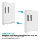 Guarda-roupa Infantil 4 Portas Com Janelas E 2 Gavetas 100% M