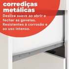 Guarda-roupa Infantil 4 Portas Doce Infância Branco/rosa