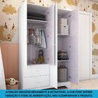 Guarda-roupa Infantil 4 Portas E 2 Gavetas 100% Mdf Ben Plus