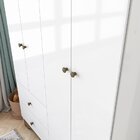 Guarda Roupa Infantil 4 Portas E 2 Gavetas 100% Mdf Cocada Br