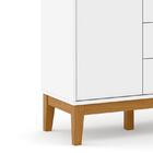 Guarda Roupa Infantil 4 Portas E 3 Gavetas Nature - Matic Móv