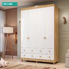 Guarda Roupa Infantil 4 Portas E 4 Gavetas 100% Mdf Elô New M