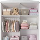 Guarda Roupa Infantil 4 Portas Fofura Permobili Branco