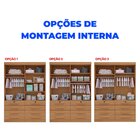 Guarda-roupa Infantil 4 Portas Frente Mdf Puxador De Madeira