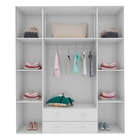 Guarda Roupa Infantil 4 Portas Olívia Branco