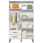 Guarda Roupa Infantil 4 Pt Pes Retro 8950 Plla