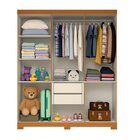 Guarda-roupa Infantil 6 Portas 164,10cm X 188cm 100% Mdf Stel