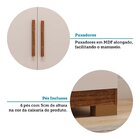 Guarda-roupa Infantil 6 Portas 164,10cm X 188cm 100% Mdf Stel