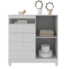 Guarda Roupa Infantil 6 Portas Com Cômoda Sapateira 1 Porta 4