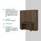 Guarda Roupa Infantil 6 Portas Com Escrivaninha Vega Legno Co