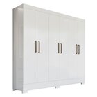 Guarda-roupa Infantil 6 Portas Poesia Branco