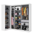 Guarda-roupa Infantil 7 Portas Jasmim Branco