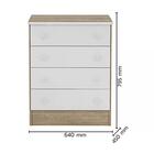 Guarda Roupa Infantil 825 E Comoda 777 Doce Sonho Qmovi