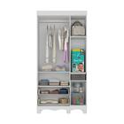 Guarda-roupa Infantil 92cm 3 Portas E 2 Gavetas Dengo Multimó