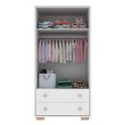 Guarda Roupa Infantil Allegra Com 2 Portas E 2 Gavetas - Bra