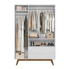 Guarda-roupa Infantil Alpi 3 Pt 2 Gv Branco