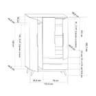 Guarda-roupa Infantil Alpi 3 Pt 2 Gv Branco