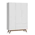 Guarda-roupa Infantil Alpi 3 Pt 2 Gv Branco