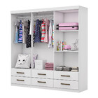 Guarda Roupa Infantil Ariel 6 Portas 6 Gavetas