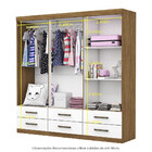 Guarda Roupa Infantil Ariel 6 Portas 6 Gavetas