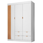 Guarda Roupa Infantil Ayla 3 Portas Branco - Phoenix