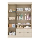 Guarda Roupa Infantil Ayla 3 Portas E 4 Gavetas - Phoenix Baby