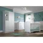 Guarda-roupa Infantil Bala De Menta I110 3 Portas 2 Gavetas H