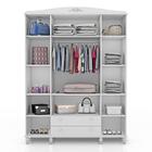 Guarda Roupa Infantil Colonial 4 Portas E 2 Gavetas - Pr Baby