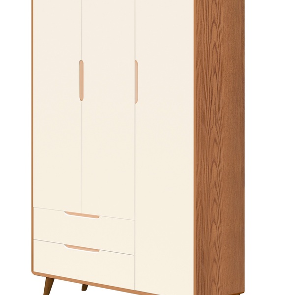 Guarda Roupa Infantil Com 03 Porta Sol Freijo/areia Planet Ba