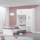 Guarda Roupa Infantil Com Cama 4 Portas 3 Gavetas Lisboa Espr