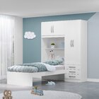 Guarda Roupa Infantil Com Cama 4 Portas 3 Gavetas Lisboa Espr