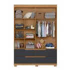 Guarda Roupa Infantil Com Espelho 4 Portas 4 Gavetas Circus