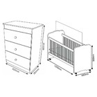 Guarda Roupa Infantil Conjugado 4 Portas Berço E Cômoda Ternu