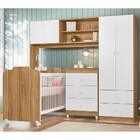 Guarda Roupa Infantil Conjugado 4 Portas Berço E Cômoda Ternu