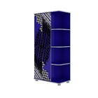 Guarda Roupa Infantil Cross - Azul - Gelius