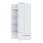 Guarda-roupa Infantil Doçura 2 Pt 2 Gv Neve