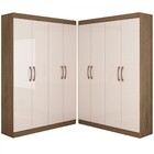 Guarda-roupa Infantil Dois Irmãos Salvador 8 Portas 16 Pratel