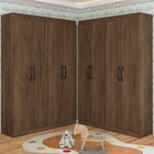 Guarda-roupa Infantil Dois Irmãos Salvador 8 Portas 16 Pratel