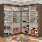 Guarda-roupa Infantil Dois Irmãos Salvador 8 Portas 16 Pratel